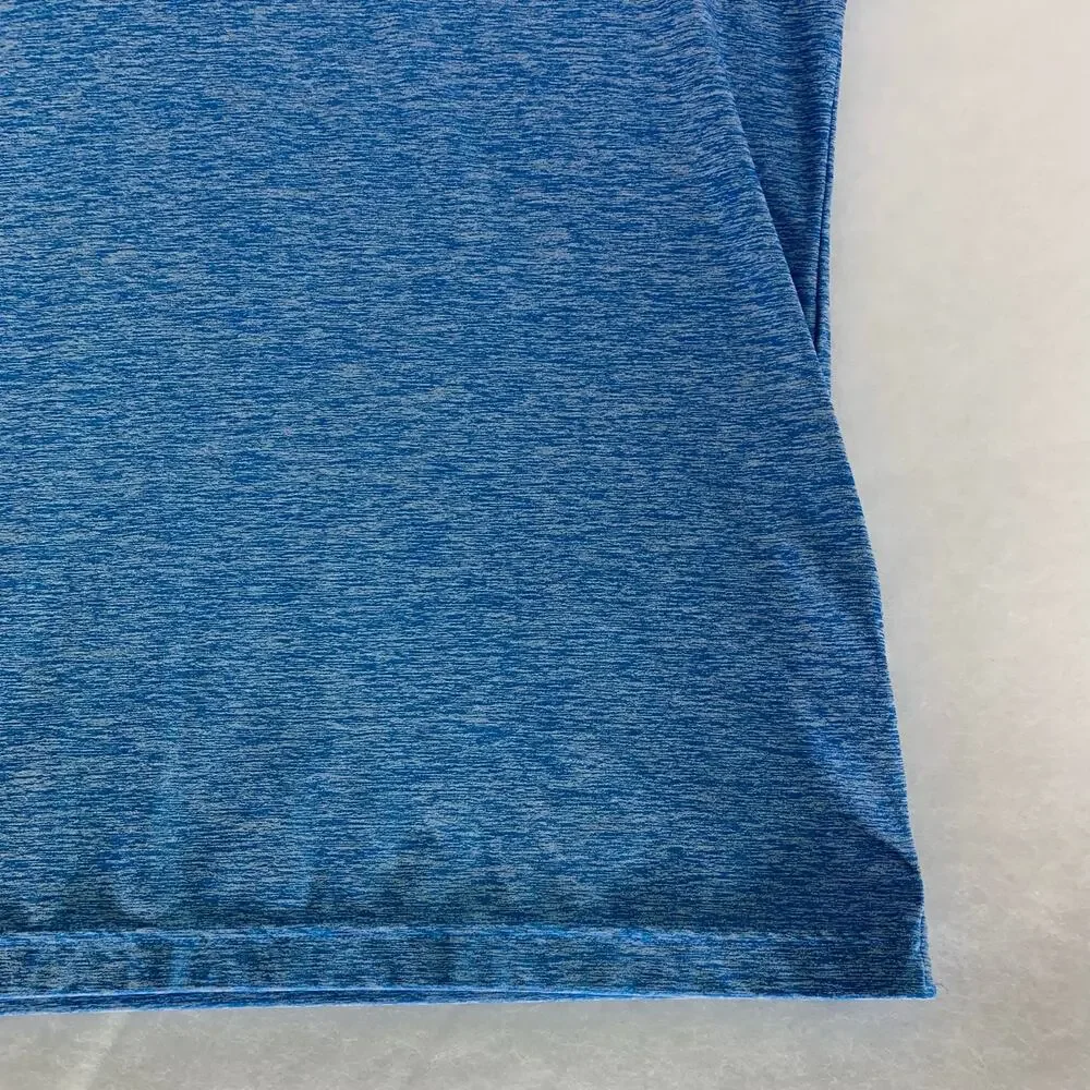 Under Armour Mens HeatGear Loose Fit Polo Heather Blue Size XL - Picture 9 of 11